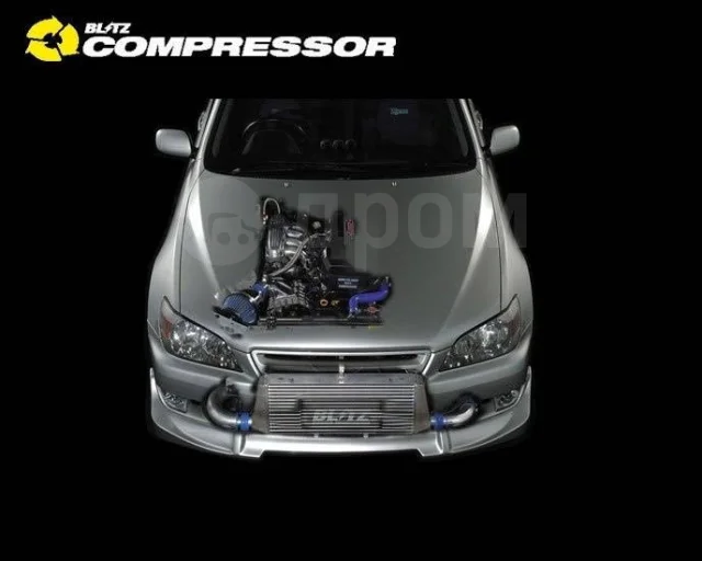 картинка Передняя накладка на бампер Blitz для Toyota Altezza магазин  StreetTuning 