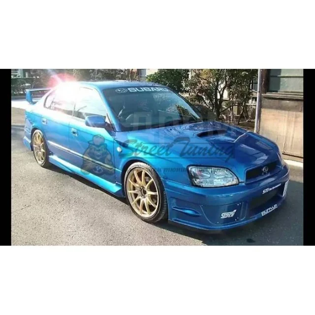 картинка Пороги Burn-up для Subaru Legacy be,bh магазин  StreetTuning 