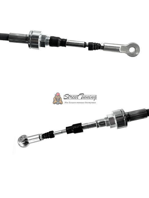 картинка Тросы кулисы КПП (Shifter Cables) для Honda / Acura K-Series, RSX K20/K24, Civic EG/EK Swap магазин  StreetTuning 