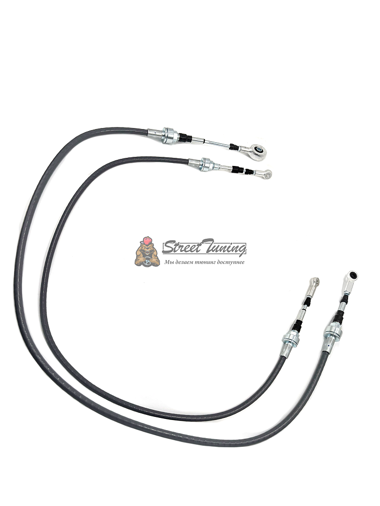 картинка Тросы кулисы КПП (Shifter Cables) для Honda / Acura K-Series, RSX K20/K24, Civic EG/EK Swap от магазина  StreetTuning