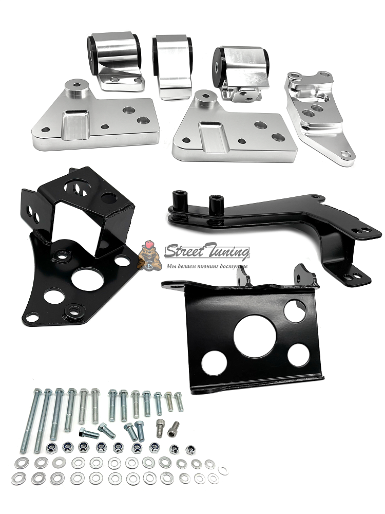 картинка Комплект опор двигателя K-Swap для Honda Civic EK (19962000) K-Series от магазина  StreetTuning