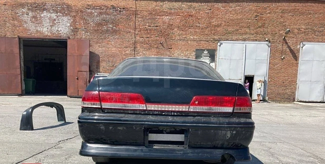 картинка Накладка заднего бампера HippoSlik для Toyota Mark ll jzx 100 магазин  StreetTuning 