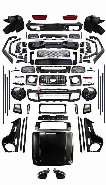 картинка Комплект рестайла Mercedes-Benz G-Class W463 (00-08) в Brabus W464 магазин  StreetTuning 