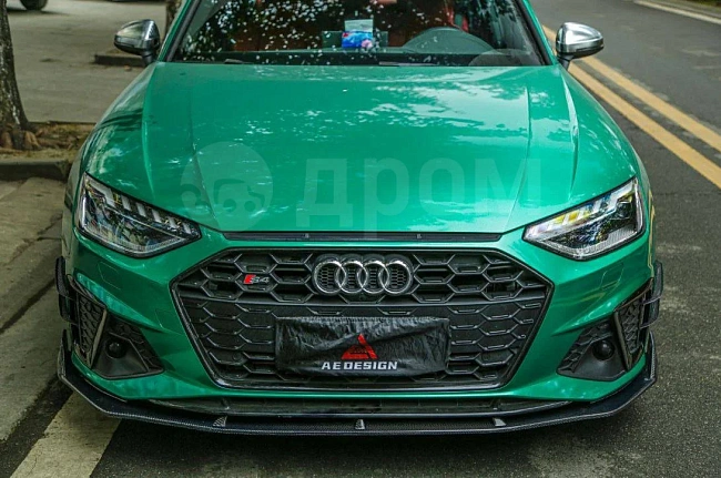 картинка Канарды на передний бампер для Audi S4 / A4 S-line B9.5 магазин  StreetTuning 