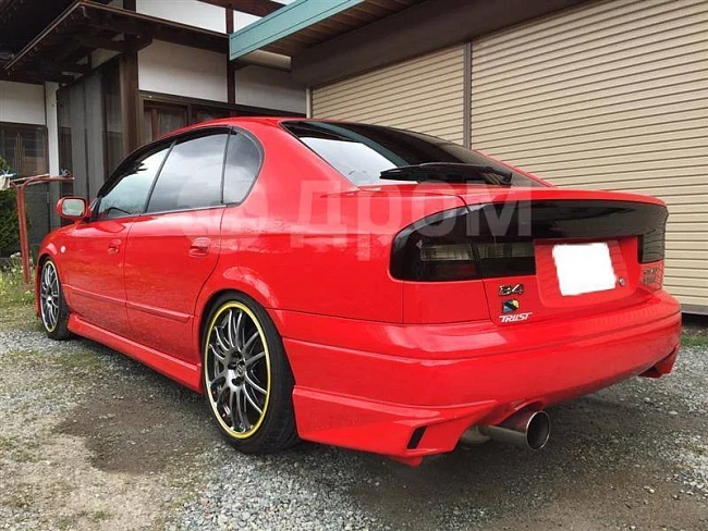 картинка Клыки Burn-up накладки на задний бампер Subaru Legacy Be5, Bee магазин  StreetTuning 